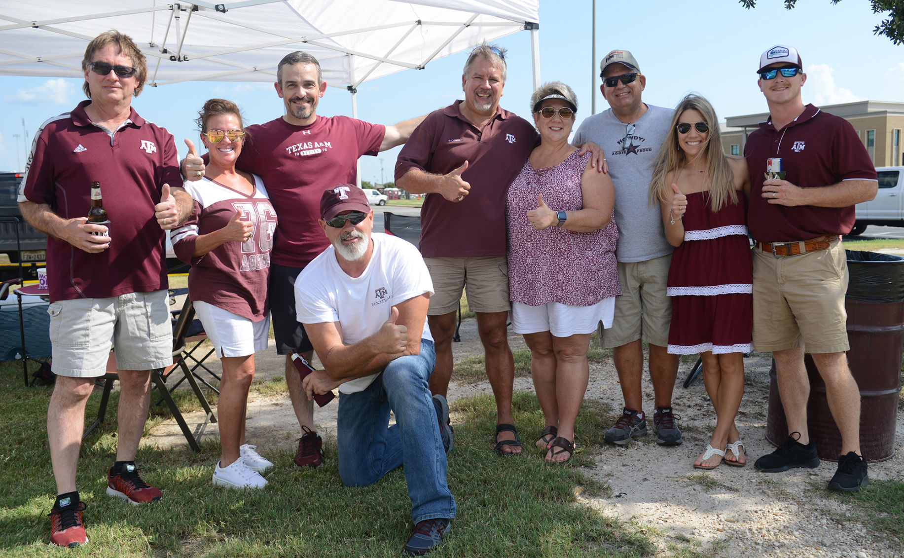 Texas A&M vs. Texas State football tailgates